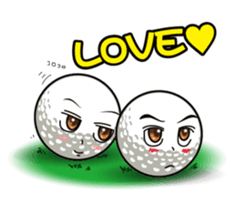 LOVE GOLF(e) sticker #2927892