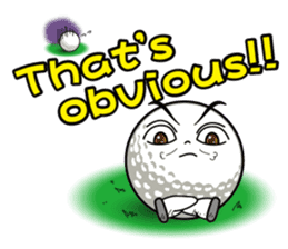 LOVE GOLF(e) sticker #2927899