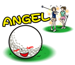 LOVE GOLF(e) sticker #2927906