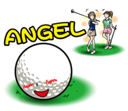 LOVE GOLF(e) sticker #2927906