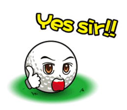 LOVE GOLF(e) sticker #2927918