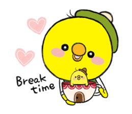 Dolliy&Chappy (English.ver) sticker #2928343