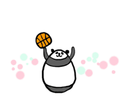 Ball panda!! sticker #2928807