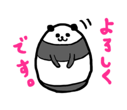 Ball panda!! sticker #2928826