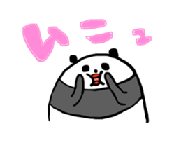 Ball panda!! sticker #2928839