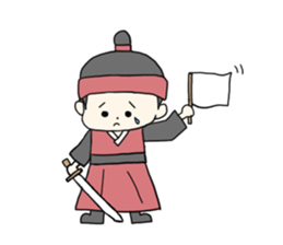 chima jeogori girl sticker #2929078