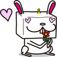 Robot animal RABBIT sticker #2929383