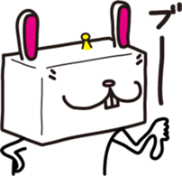 Robot animal RABBIT sticker #2929388