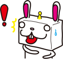Robot animal RABBIT sticker #2929391