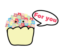 Cupcake Of Love sticker #2929483