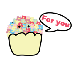 Cupcake Of Love sticker #2929483