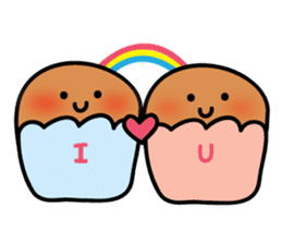 Cupcake Of Love sticker #2929518