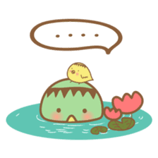 Kappame and Chicky Duck sticker #2930390