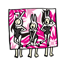 Its three crew and The Rabbit sticker #2930845