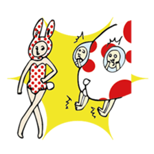 Its three crew and The Rabbit sticker #2930858