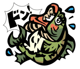 Our Mr. 8 Pounder! sticker #2931201