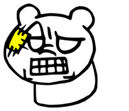 Bear lovable sticker #2931375