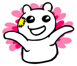 Bear lovable sticker #2931392