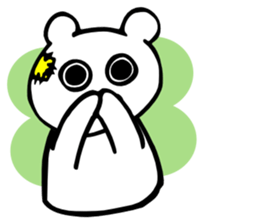 Bear lovable sticker #2931400