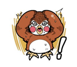 sparrow evolution sticker #2931461