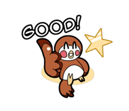 sparrow evolution sticker #2931463