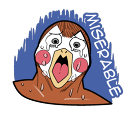 sparrow evolution sticker #2931470