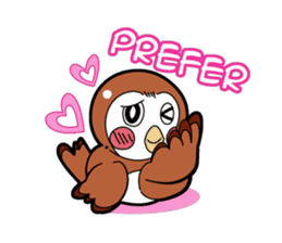 sparrow evolution sticker #2931472