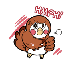 sparrow evolution sticker #2931476