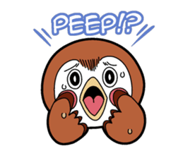 sparrow evolution sticker #2931480