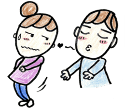 Happy Mom Sticker sticker #2931825