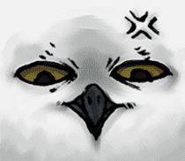 Owl & Birds Sticker sticker #2931937