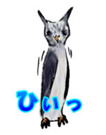 Owl & Birds Sticker sticker #2931959