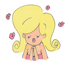 Pheromone lady sticker #2932519