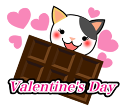 A seasonal cat sticker #2933167