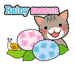A seasonal cat sticker #2933177