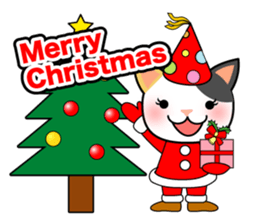 A seasonal cat sticker #2933192