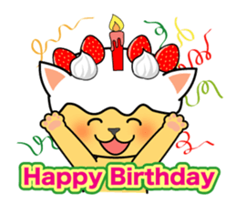 A seasonal cat sticker #2933197