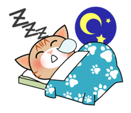 A seasonal cat sticker #2933202