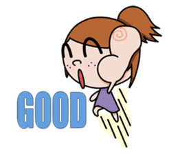 Little Freckles's Life sticker #2933365