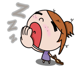 Little Freckles's Life sticker #2933366