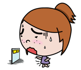 Little Freckles's Life sticker #2933379