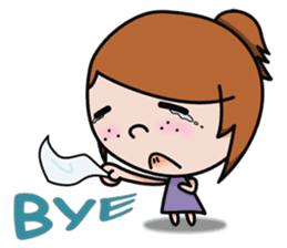 Little Freckles's Life sticker #2933382