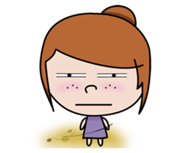 Little Freckles's Life sticker #2933386