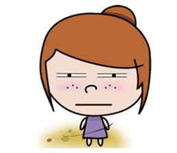 Little Freckles's Life sticker #2933386