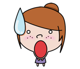 Little Freckles's Life sticker #2933391