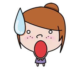 Little Freckles's Life sticker #2933391