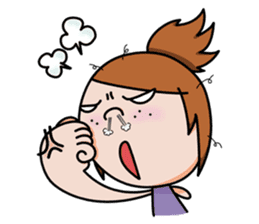 Little Freckles's Life sticker #2933393