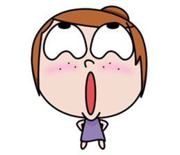 Little Freckles's Life sticker #2933395