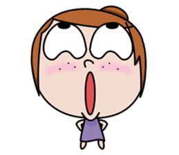 Little Freckles's Life sticker #2933395