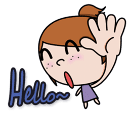 Little Freckles's Life sticker #2933399